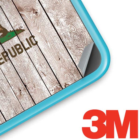 California Flag Dark Wood Nintendo 2DS XL (2017) Skin